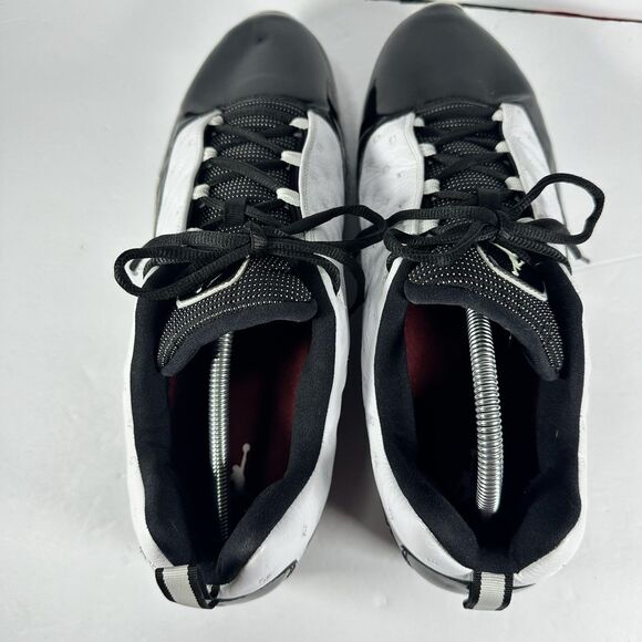 Jordan CMFT Viz Air 13 Concord Black White Patent 441367-101 Size 13 Rare main image 4